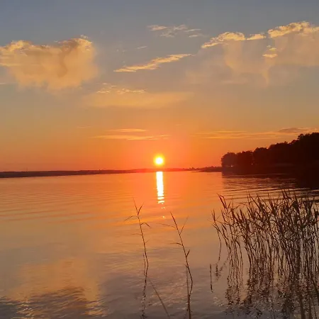 Feriehus Nowy Drewniany Tu Mi Dobrze W Lubkowie Z Plaza Lubkowo
