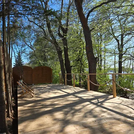 Nowy Drewniany Tu Mi Dobrze W Lubkowie Z Plaza Holiday home