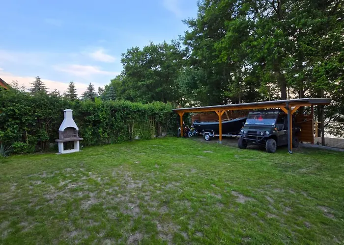 Nowy Drewniany Tu Mi Dobrze W Lubkowie Z Plaza